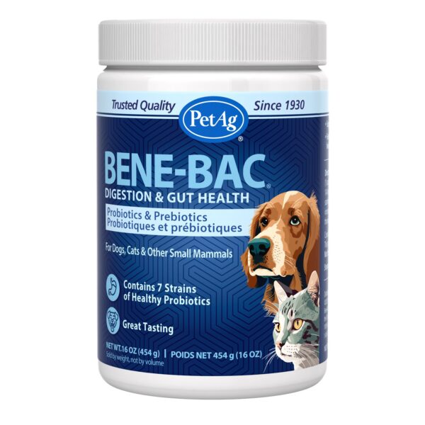 Bene-Bac Plus Pet Powder Probiotic 1 lb