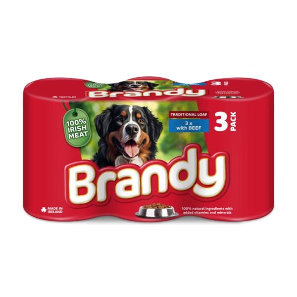 Brandy Beef Loaf 3 x 395g Cans