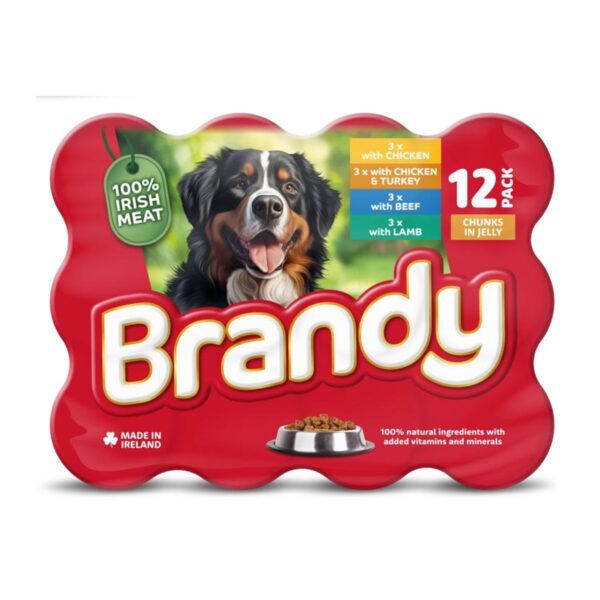 Brandy Variety Chunks in Jelly 12 x 395g
