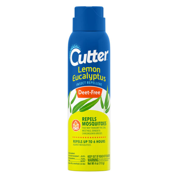 Cutter Oil of Lemon Eucalyptus Aerosol 4 oz