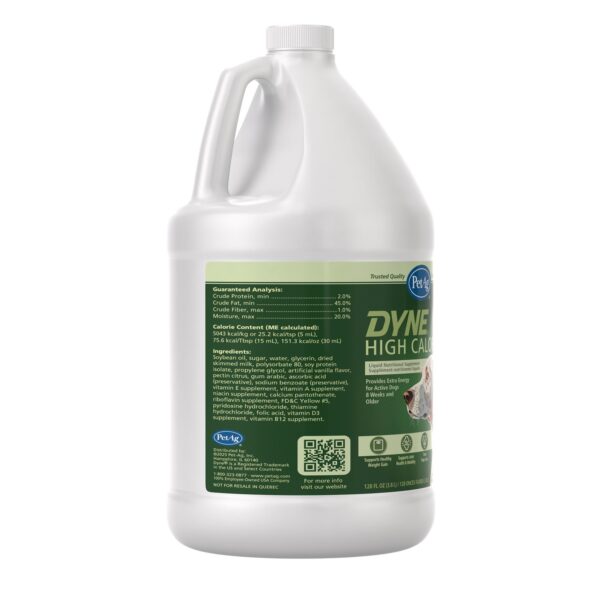 Dyne High Calorie Liquid Supplement for Dogs 1 Gal - Image 2