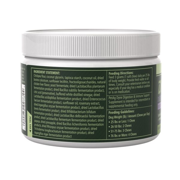 Dyne Soft Chews Digestion and Immunity for Dogs 60 - Image 2