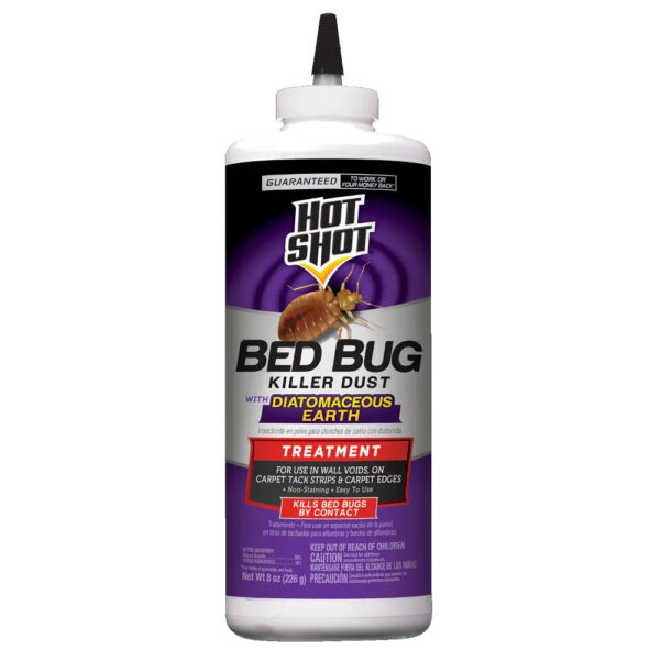 Hot Shot Bed Bug Killer Dust 8 oz