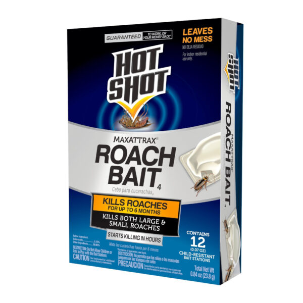 Hot Shot Roach Bait 12 count