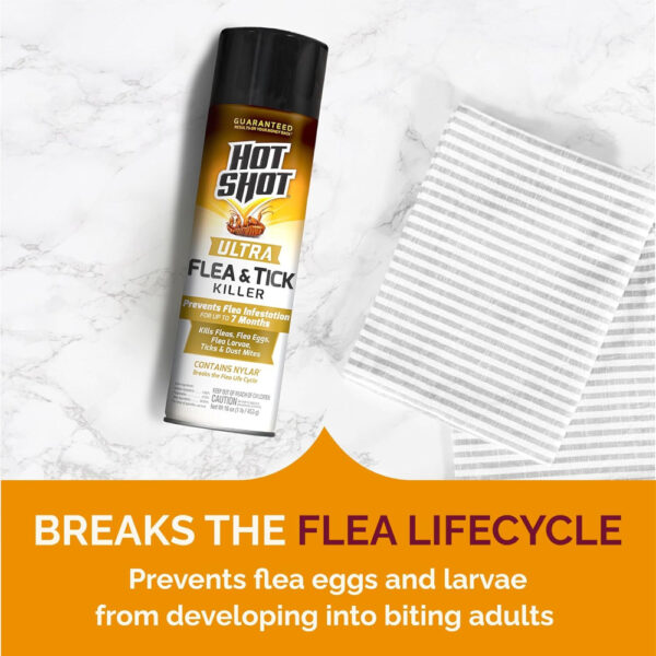 Hot Shot Ultra Flea Killer 16 oz - Image 2