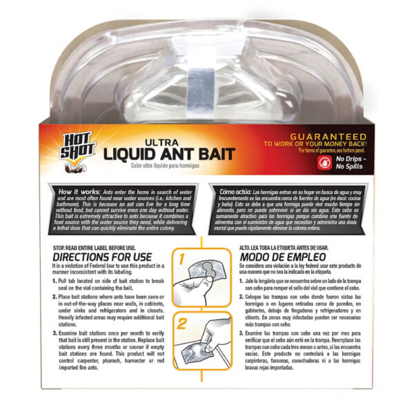 Hot Shot Ultra Liquid Ant Bait 4 count - Image 2