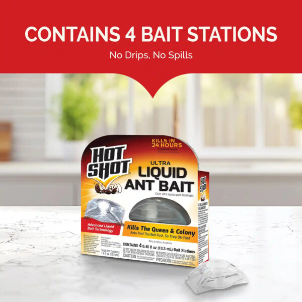 Hot Shot Ultra Liquid Ant Bait 4 count - Image 3