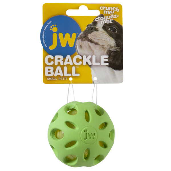 JW Crackle Heads Ball Small - Image 3