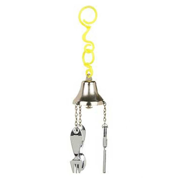 JW Pet Bird Toy Fork Knife Spoon - Image 2