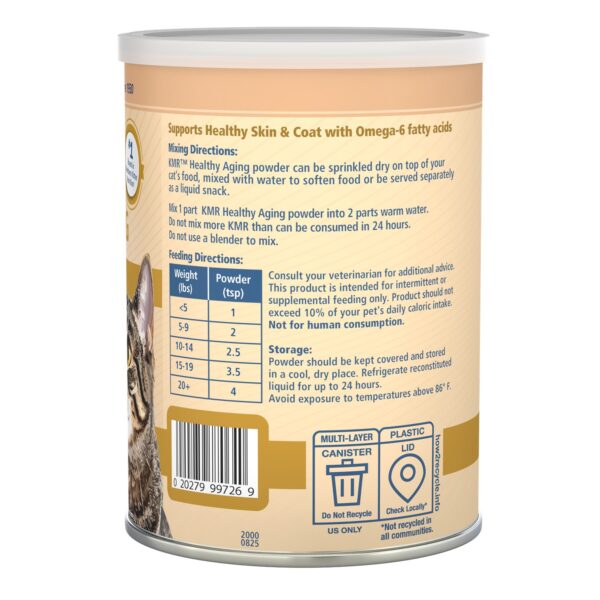 KMR Healthy Aging Powder for Senior Cats 14 oz - Image 3