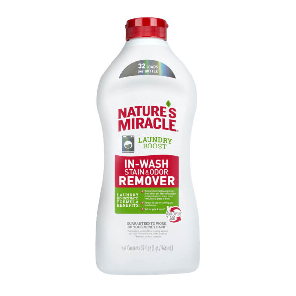 Nature's Miracle Stain & Odor Laundry Boost 32 oz