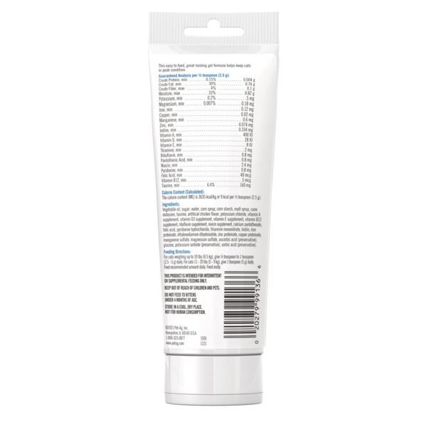 PetAg Vitamin and Mineral Gel for Cats 3.5 oz - Image 2
