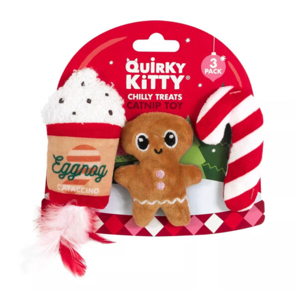 Quirky Kitty Chilly Treats Cat Plush Toy