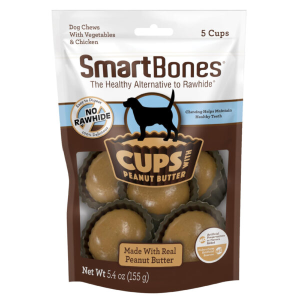 Smartbones Peanut Butter Cups 5 Count