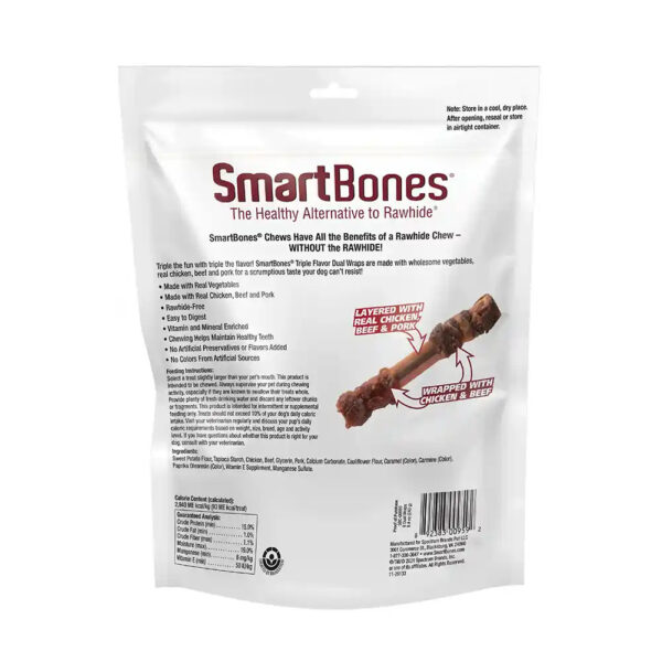 Smartbones Triple Flavor Dual Wraps 8.4oz - Image 2