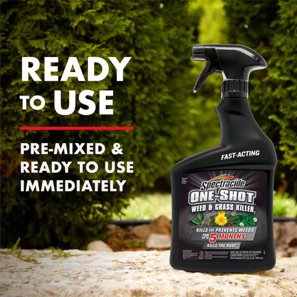 Spectracide One Shot Weed & Grass 32 oz - Image 2