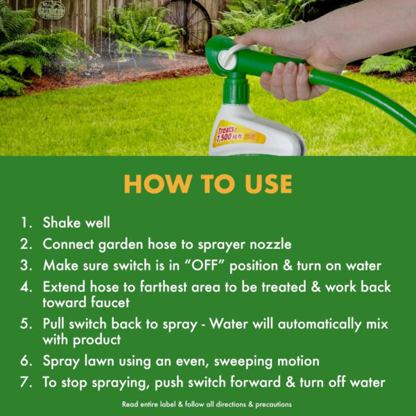 Spectracide Weed & Feed Ready-to-Spray 32oz 20-0-0 - Image 3