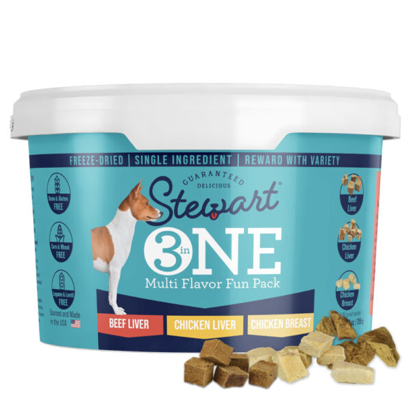 Stewart Freeze-Dried 3-in-1 Tub 9oz