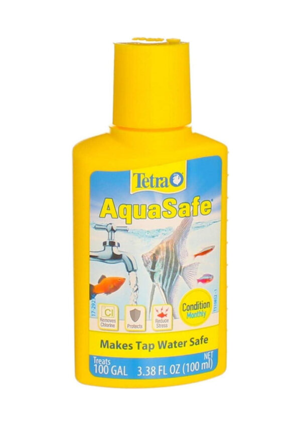 Tetra Aquasafe Water Conditioner 3.38oz 100G