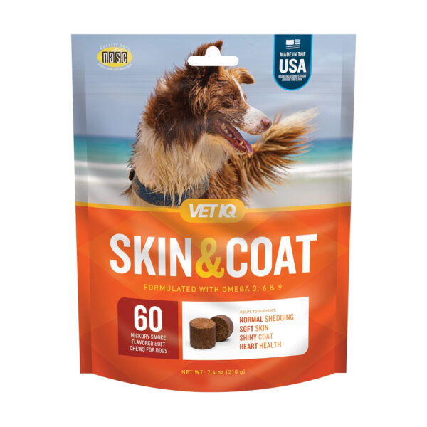 VetIQ Skin & Coat 7.1oz, 60 count